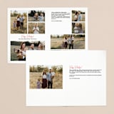 "New Card Who Dis" - Retired Holiday Cards in Bright Ruby by Kaydi Bishop - Interior Options