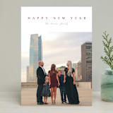 "Class" - Retired Holiday Cards in Crimson by Erin L. Wilson - Front
