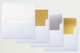 "Light Hearted" - Retired Holiday Cards in Snowfall by Kaydi Bishop - Envelope Liners