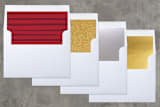 "Southern Charm" - Retired Holiday Cards in Cranberry by Shari Margolin - Envelope Liners