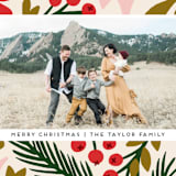 "Imprint" - Retired Holiday Cards in Buttercream by Genna Blackburn - Close-Up