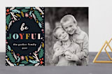 "Joyful Woodland" - Retired Holiday Cards in Silent Night by Angela Marzuki - Front