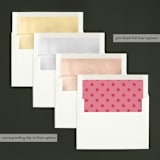 "Cherry Merry" - Retired Holiday Cards in Cherry by Denise Malacrea - Envelope Liners