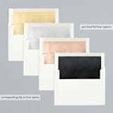 "Wander" - Retired Holiday Cards in Midnight by Nicole Walsh - Envelope Liners