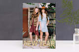 "Bold Sparkle" - Retired Holiday Cards in Gold by Jen Soll - Front