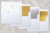 "everything under the sun" - Retired Holiday Cards in azure by Carol Fazio - Envelope Liners