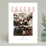"Joyful & Peaceful" - Retired Holiday Cards in Candy Cane by Juliana Zimmermann - Front