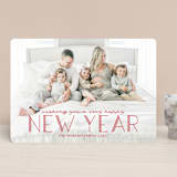 "Deco Christmas" - Retired Holiday Cards in Holly by Annie Holmquist - Front