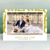 "Scandi Holiday" - Retired Holiday Cards in Artichoke by Beth Schneider - Front