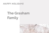 "Published" - Retired Holiday Cards in Slate by Jack Knoebber - Close-Up