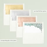 "Framed Wreath" - Retired Holiday Cards in Forest by Lori Wemple - Envelope Liners