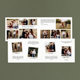 "The Merry Six" - Retired Holiday Cards in Slate by Hooray Creative - Interior Options