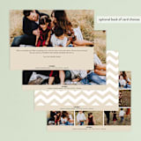 "Merry Scriptmas" - Retired Holiday Cards in Snow by Rebecca Daublin - Back of Card