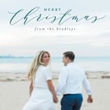 "Christmas Greetings" - Retired Holiday Cards in Pine by Shirley Lin Schneider - Close-Up