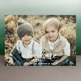 "All Chalked Up" - Retired Holiday Cards in Winter by Design Lotus - Front