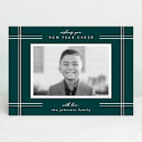 "classy peace and joy" - Retired Holiday Cards in Pine by April Astudillo - Front