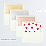 "Graphic Joy" - Retired Holiday Cards in Merlot by Kristie Kern - Envelope Liners