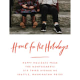 "Merry Move" - Retired Holiday Cards in Maple Leaf by Julie Murray - Close-Up