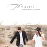 "ABOUNDING" - Retired Holiday Cards in Ash by Melanie Kosuge - Close-Up