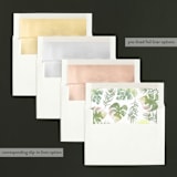 "paradiso" - Retired Holiday Cards in Xanadu by silverscreen studio - Envelope Liners