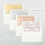 "forever merry" - Retired Holiday Cards in Icecle by Laura Bolter - Envelope Liners