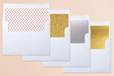 "Verified All Year Long" - Retired Holiday Cards in Cranberry by Tim St. Clair - Envelope Liners