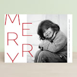 "Merry Steps" - Retired Holiday Cards in Berry Merry by Kaydi Bishop - Front