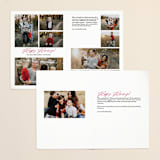 "Holiday Notes" - Retired Holiday Cards in Sage by Baumbirdy - Interior Options