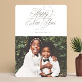 "Classic Elegance" - Retired Holiday Cards in Cocoa by AK Graphics - Front