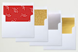 "Sprinkled" - Retired Holiday Cards in Berry by lena barakat - Envelope Liners