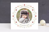 "Petite Wreath" - Retired Holiday Cards in Snow by Lawren Ussery - Front