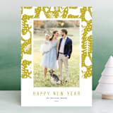 "Scandi Holiday" - Retired Holiday Cards in Artichoke by Beth Schneider - Front