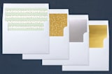 "Sprinkles of Cheer" - Retired Holiday Cards in Minty by SimpleTe Design - Envelope Liners