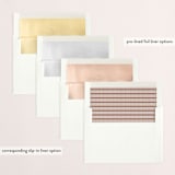 "Sydney" - Retired Holiday Cards in Dune by Alston Foster - Envelope Liners