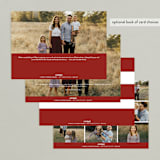 "Your reasons" - Retired Holiday Cards in Champagne by Susan Brown - Back of Card