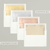 "Holly Vine" - Retired Holiday Cards in Snow by Susan Moyal - Envelope Liners