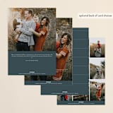 "A shore thing" - Retired Holiday Cards in Deep Sea by Lea Delaveris - Back of Card