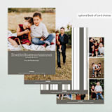 "Five Golden Moments" - Retired Holiday Cards in Laurel by Bramble Studio - Back of Card
