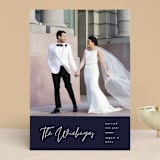"Newly Married" - Retired Holiday Cards in Mountain by Pixel and Hank - Front