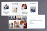 "Be Merry Scaled" - Retired Holiday Cards in Snow by Hooray Creative - Interior Options