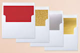 "Biggest Joy" - Retired Holiday Cards in Poinsettia by Ellis - Envelope Liners