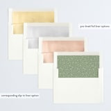 "holiday cactus" - Retired Holiday Cards in Sunset by The Social Type - Envelope Liners