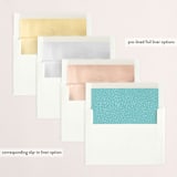 "Desires" - Retired Holiday Cards in Ocean by Chasity Smith - Envelope Liners
