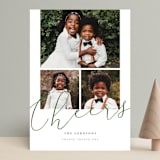 "simple script merry" - Retired Holiday Cards in Evergreen by Summer Winkelman - Front