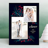 "berry winter foliage" - Retired Holiday Cards in Winterberry by Dawn Jasper - Front