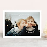 "Modernique" - Retired Holiday Cards in Snow by Annie Clark - Front