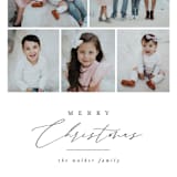 "Classic Collection" - Retired Holiday Cards in Snow by Ally Madison - Close-Up
