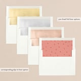 "The Dog's Stocking Wish" - Retired Holiday Cards in Snow by Celeste Duffy - Envelope Liners