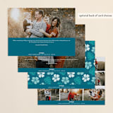 "island greetings" - Retired Holiday Cards in Foam by Lori James - Back of Card