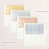 "Picture Book" - Retired Holiday Cards in Navy by Laura Condouris - Envelope Liners